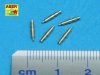 Aber 35L-083 Set of 5 pcs. German Tank MG 34 machine guns tips barrels for turret mount (1:35)	